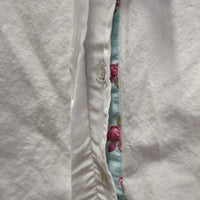 LS Show Shirt, Snap Collar *gc, dingy, crinkled, v.folded Collar, Edges & Trim, seam puckers, faded logo
