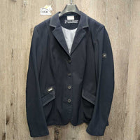 LS Show Jacket, Zipper, Buttons, Garment Bag *xc, mnr dirt?stained cuff
