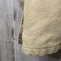 Canvas Jacket, Corduroy Collar, Snaps, Zip "Millarville Musical Ride" *vgc, clean, mnr faded, stiff zip
