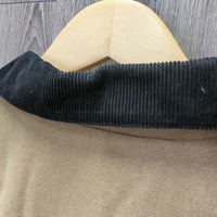 Canvas Jacket, Corduroy Collar, Snaps, Zip "Millarville Musical Ride" *vgc, clean, mnr faded
