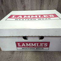 3X Wool Felt Western Hat, Leather Hat Band, Box *vgc, older, v.mnr inner brim stain, clean, mnr marks?
