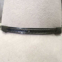 3X Wool Felt Western Hat, Leather Hat Band, Box *gc, older, inner brim & lining stains & peeled spots, mnr hairy, hat string dents, loose lining *NO SIZE, clean
