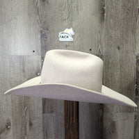 3X Wool Felt Western Hat, Leather Hat Band, Box *vgc, older, mnr inner brim stain, clean, mnr hairy
