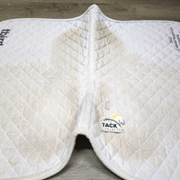 Jumper Saddle Pad "2022 CET" *gc, v.stained, dingy, rubs, pills, puckers, older

