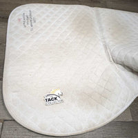 Jumper Saddle Pad "2022 CET" *gc, v.stained, dingy, rubs, pills, puckers, older
