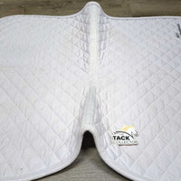 Thick Jumper Saddle Pad "2021 CET" *gc, rubs, pills, clean, linty, stains , puckers
