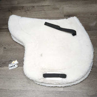 Fleece Fitted Hunter Saddle Pad *xc/vgc, mnr stains, rubs, pills & clumpy
