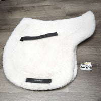 Fleece Fitted Hunter Saddle Pad *xc/vgc, mnr stains, rubs, pills & clumpy

