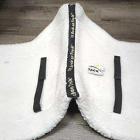 Fleece Fitted Hunter Saddle Pad *xc/vgc, mnr stains, rubs, pills & clumpy
