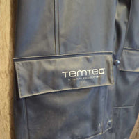 Long Rain Jacket *vgc, mnr residue, stains & scratches, Finicky Zip @ Bottom
