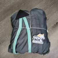 Soft Mesh Fly Sheet, detach neck, bag *vgc, clean, mnr hair, shavings, tears, lrg repair, snags
