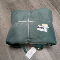 Light Lined Winter Blanket, 2 legs *gc/fair, faded, mnr wpf, older, holes, snags, rubs
