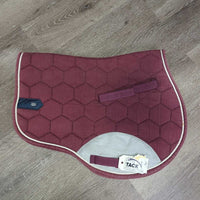 Quilt Jumper Pad, Piping *gc, v.faded, rubs, frayed, rubbed & pilly edges

