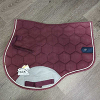 Quilt Jumper Pad, Piping *gc, v.faded, rubs, frayed, rubbed & pilly edges
