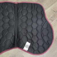 Quilt Jumper Pad, Piping *gc, v.faded, rubs, frayed, rubbed & pilly edges
