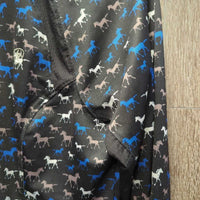 LS Sun Shirt, 1/4 Zip Up, Mesh Sleeves *xc
