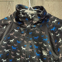 LS Sun Shirt, 1/4 Zip Up, Mesh Sleeves *xc
