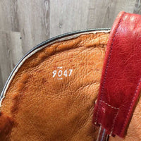 MENS Made in Spain Caiman/Crocodile Tail Square Toe Western Boots *xc, clean, rubs
