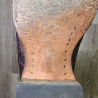 MENS Made in Spain Caiman/Crocodile Tail Square Toe Western Boots *xc, clean, rubs
