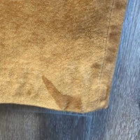 Suede Western Fringe Jacket, buttons *vgc, mnr cuff stains & edge rubs
