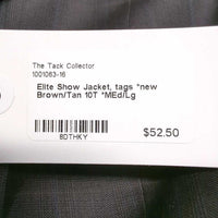 Show Jacket, tags *new
