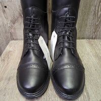 Synthetic Field Boots, Zips, 2 Cardboard Forms, box *new
