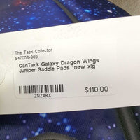 Galaxy Dragon Wings Jumper Saddle Pads *new
