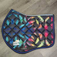 Quilt Jumper Saddle Pad, 2x piping *like new
