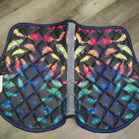 Quilt Jumper Saddle Pad, 2x piping *like new
