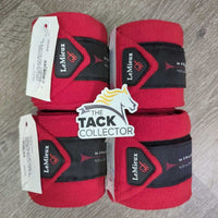 Set of 6: Microsuede Dressage Saddle Pad, 4 Polos & bag *vgc/xc, clean, mnr hair & rubs
