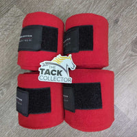 Set of 6: Microsuede Dressage Saddle Pad, 4 Polos & bag *vgc/xc, clean, mnr hair & rubs
