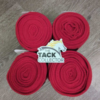 Set of 6: Microsuede Dressage Saddle Pad, 4 Polos & bag *vgc/xc, clean, mnr hair & rubs
