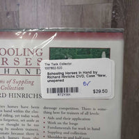 Schooling Horses in Hand by Richard Hinrichs DVD, Case *New, unopened
