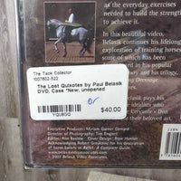 The Lost Quixotes by Paul Belasik DVD, Case *New, unopened

