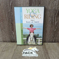 2003 Yoga & Riding Volume 1: Balance & Symmetry DVD, Case *xc, mnr scuffs
