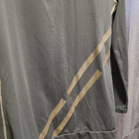 LS Light Fleece Lined Shirt, 1/4 Zip Up *gc, rubs, pills, clumpy, seam rubs/frays
