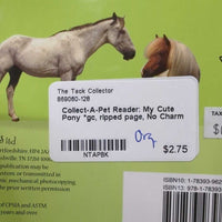 Collect-A-Pet Reader: My Cute Pony *gc, ripped page, No Charm
