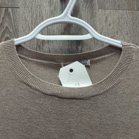 Light Crew Neck Synthetic Sweater *xc, clean, mnr rubs, pills & fluffs
