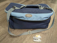 Padded Grooming Bag, strap *gc, dirty, residue, mnr hair, threads, pills, snags, rubs, fraysmnr threads, hair, dirt
