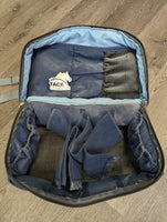 Padded Grooming Bag, strap *gc, dirty, residue, mnr hair, threads, pills, snags, rubs, fraysmnr threads, hair, dirt
