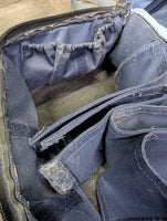Padded Grooming Bag, strap *gc, dirty, residue, mnr hair, threads, pills, snags, rubs, fraysmnr threads, hair, dirt

