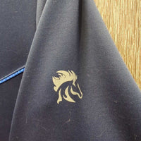 Light Fleece Lined Jacket, Zipper *gc, clumpy, hiary, puckered piping, older
