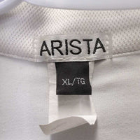 SS Polo Show Shirt, 1/3 Zip Up, Snap Collar *vgc/gc, older, pits, seam puckers
