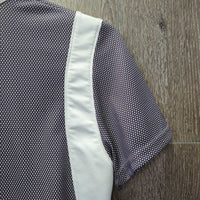 SS Show Shirt, 1/3 Zip Up *vgc, older, seam puckers
