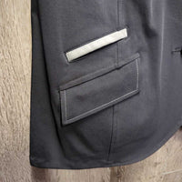 Technical Show Jacket, Microsuede Collar *vgc/xc, mnr crinkles/lines & seam puckers, older
