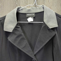 Technical Show Jacket, Microsuede Collar *vgc/xc, mnr crinkles/lines & seam puckers, older
