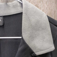 Technical Show Jacket, Microsuede Collar *vgc/xc, mnr crinkles/lines & seam puckers, older
