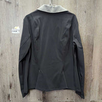 Technical Show Jacket, Microsuede Collar *vgc/xc, mnr crinkles/lines & seam puckers, older
