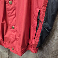 Light Jacket, Zipper, Snaps "Team Canada" *gc, older, clean, v.puckered embroidery
