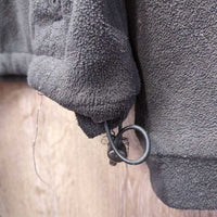 Fleece Jacket, Zipper "Canadian Reining", Zipper *gc, clean, v.clumpy, faded, broken tag, mnr hair, r ubs
